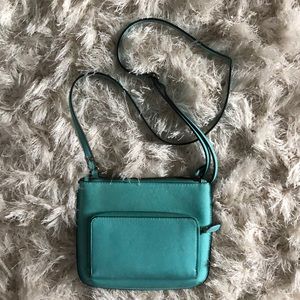 turquoise purse
